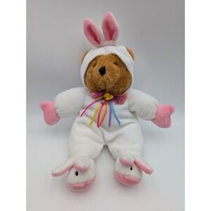 Bear Plush Rabbit Costume Outfit 16 Inch TB Trading Co Stuffed Animal Toy
